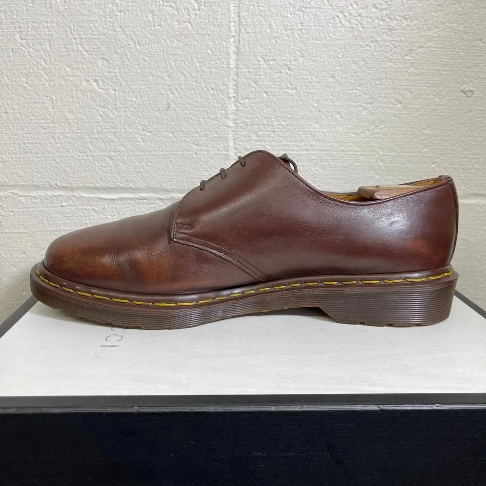 Dr. Martens Brown Air Wair Men's‎ Oxford Shoes Lace Up Size UK 12 / US 13